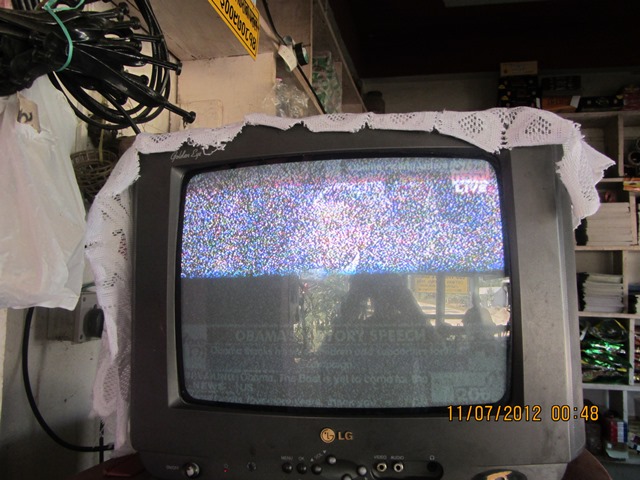 Obama Victory Speech - Corner Store - Nepal 11-7-12 